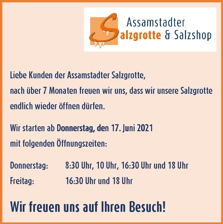 Wiedereröffnung 2021 06 17 HP aktuell